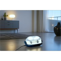 FLOS - Table / Floor Lamp - Mod. WALNUT - A. Castiglioni 1970