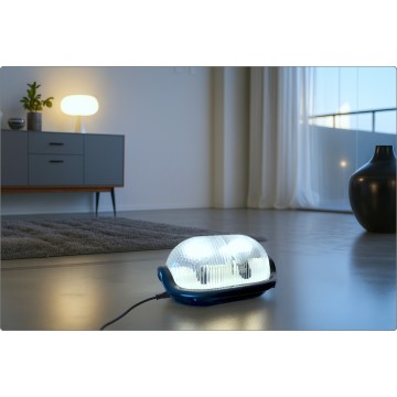 FLOS - Table / Floor Lamp - Mod. WALNUT - A. Castiglioni 1970 - DARK GRAY