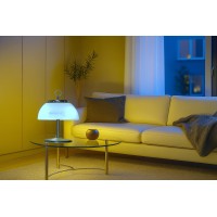 G. MISSAGLIA Table Lamp - Prismatic Crystal and Brass - Italy 1960