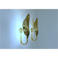 BOTTEGA GADDA Pair of Wall Lamps - Brass - Italy 1970