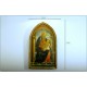 Painting on Wood - Madonna of the Roses - 19th Century