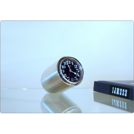 Orologio da Tavolo LORENZ Mod. STATIC - LIMITED ED. - JEZLER Silver 925 - Dial Blue