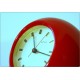 Table Clock SECTICON Mod. T2 - Design A. Mangiarotti, Swiss Made 1956 - RED