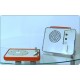 BRIONVEGA Giradischi Portatile Mod. Fv 1014 / 33 - 45 Giri, Design M. Zanuso 1964