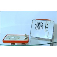 BRIONVEGA Portable Turntable Mod. Fv 1014 - 33 / 45 RPM, Design M. Zanuso 1964