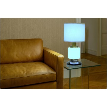 STILNOVO Lampada da Tavolo - Glass / Brass - Italy 1960