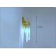 Coppia di lampade da parete Mod. WATERFALL - OTTONE e vetro di Murano