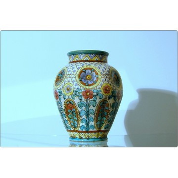 Majolica Vase - Perugia, Italy 1940 - Gualdo Tadino