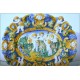 Piatto in maiolica - IMBRES Manifattura di Pavia - 18th Century