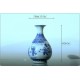 Piccolo vaso in Porcellana - Dinastia Qing / Qianlong - Periodo Jiaqing - 19th Century