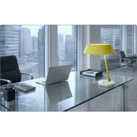 Table Lamp STILUX Milano, Made in Italy 1950 - GREEN Color