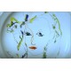 ERNESTO TRECCANI - Enameled ceramic plate - 1981