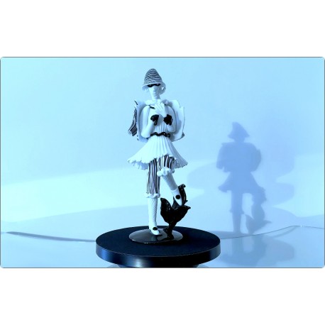 VENINI - Fulvio Bianconi - Glass Sculpture Mod. TARTAGLIA - ca. 1948