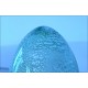 CARLO MORETTI - Glass Sculpture - Silver Leaf - Murano 1992