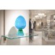 CARLO MORETTI - Glass Sculpture - Silver Leaf - Murano 1992