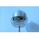 CRISTAL ART - Lampada da Tavolo - Cristallo e Ottone - Italy 1960