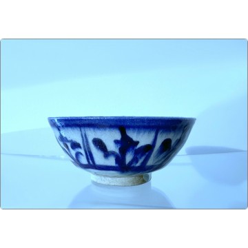 Kashan Bowl - Safavid period - Cobalt blue - 18th century