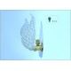 BAROVIER & TOSO - Pair of Wall Lamps - ART DECO - Murano Glass 1950