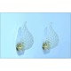 BAROVIER & TOSO - Pair of Wall Lamps - ART DECO - Murano Glass 1950