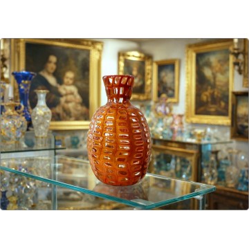 VENINI - Vase by Tobia Scarpa Mod. OCCHI - Murano Glass 1998