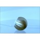 Table Clock LORENZ, Mod. Sphere, Swiss Made 1950