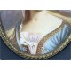 Miniature - Gouache on porcelain - Italian School 19th Century