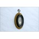 Miniature - Gouache on porcelain - Italian School 19th Century