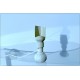 ARTELUCE Table Lamp Mod. P 600 - Design G. Sarfatti 1966 - WHITE