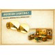 Pair of Wall Sconces GLASS SPHERE Art. A-026 - Brass structure
