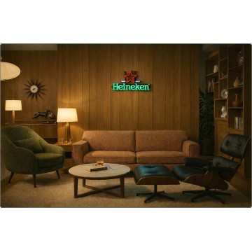 HEINEKEN - Table or Wall Light Sign - LED