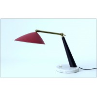 Lampada da Tavolo STILUX Milano - Made in Italy 1960 - RED