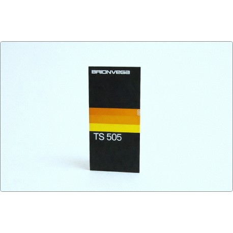 Instruction Booklet BRIONVEGA Ts 505