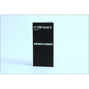 Libretto di Istruzioni BRIONVEGA RR 126 fo / st 2