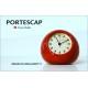 Table Clock SECTICON Mod. T2 - Design A. Mangiarotti, Swiss Made 1956 - RED