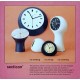 Table Clock SECTICON Mod. T1, Design A. Mangiarotti, Swiss Made 1956 - RED