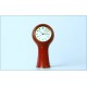 Table Clock SECTICON Mod. T1, Design A. Mangiarotti, Swiss Made 1956 - RED