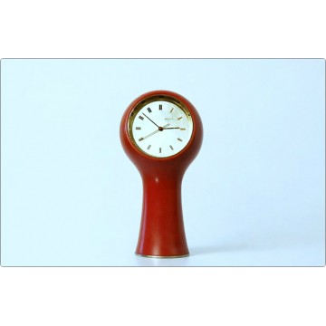 Table Clock SECTICON Mod. T1 - Design A. Mangiarotti, Swiss Made 1956 - RED