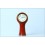 Table Clock SECTICON Mod. T1, Design A. Mangiarotti, Swiss Made 1956 - RED