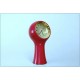 Table Clock SECTICON Mod. T1, Design A. Mangiarotti, Swiss Made 1956 - RED