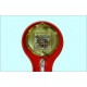 Orologio da Tavolo SECTICON Mod. T1, Design A. Mangiarotti, Swiss 1956 - Rosso