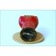 Table Clock SECTICON Mod. T1, Design A. Mangiarotti, Swiss Made 1956 - RED