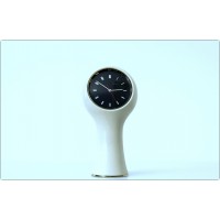 Table Clock SECTICON Mod. T1, Design A. Mangiarotti, Swiss Made 1956 - WHITE