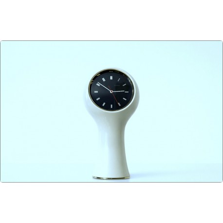 Orologio da Tavolo SECTICON Mod. T1, Design A. Mangiarotti, Swiss 1956 - BIANCO