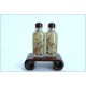 Rare SNUFF BOTTLE Qing Dinasty 19th / 20th - The Four Beauties - Inside Painted
