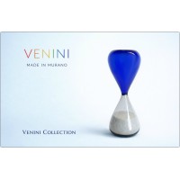 Clessidra VENINI - Fulvio Bianconi - Murano Glass - BLU / ROSE'