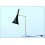 Table Lamp Art. TL-066 - Brass / Marble - BLACK Color