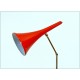 Table Lamp Art. TL-060 - Brass / Marble - RED Color