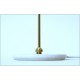 Table Lamp Art. TL-064 - Brass / Marble - WHITE Color