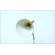 Table Lamp Art. TL-068 - Brass / Marble - Dark PURPLE Color
