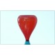 Clessidra VENINI - Fulvio Bianconi - Murano Glass - ROSSO / VERDE